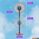 Вентиляторы и охладители воздуха Evolution AirLeaf AL-823R Smart (серый)