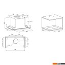 Вытяжки Krona Selina 600 PRM Inox 3P (нержавеющая сталь)