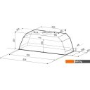 Вытяжки Krona Asta 600 PB (нержавеющая сталь)