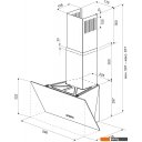 Вытяжки Krona Polly 600 PB (черный)