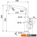 Смесители Franke Urban 115.0627.524 (черный матовый)