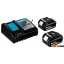 Угловые шлифмашины (болгарки) Makita DGA513RTJ (с 2-мя АКБ)