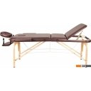 Массажеры и массажные кресла Atlas Sport 70 см складной 3-с деревянный (коричневый)