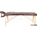 Массажеры и массажные кресла Atlas Sport 70 см складной 3-с деревянный (коричневый)