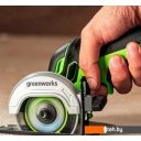 Угловые шлифмашины (болгарки) Greenworks GD24UCS (без АКБ)