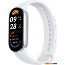 Умные часы и браслеты Xiaomi Smart Band 9 (серебристый, с белым силиконовым ремешком, международная версия)