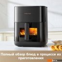 Аэрогрили и аэрофритюрницы Dreame Trouver Air Fryer FD10 Pro VFF12A (черный)