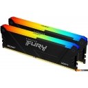 Оперативная память Kingston FURY Beast RGB 2x8ГБ DDR4 3200МГц KF432C16BB2AK2/16