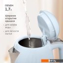 Электрочайники и термопоты Galaxy Line GL0332 (небесный)