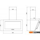 Вытяжки Elikor Коралл 60П-430-К3Д (черный) (152187)