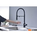 Смесители Paulmark Magneto One Ma213188-GM (черный/вороненая сталь)