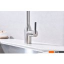 Смесители Paulmark Magneto One Ma213188-BS (стальной/брашированная сталь)