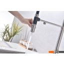 Смесители Paulmark Magneto One Ma213188-BS (стальной/брашированная сталь)