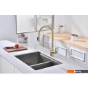 Смесители Paulmark Iniversal Un213880-SBG (золото/светлое брашированное золото)