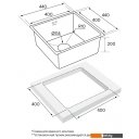 Кухонные мойки Paulmark Lassan PM304444-GM