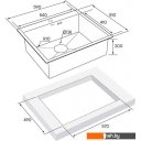 Кухонные мойки Paulmark Kroner 59 PM215951-BS