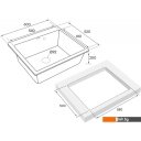 Кухонные мойки Paulmark Kante 60 PM106052-WH