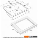 Кухонные мойки Paulmark Kante 60 PM106052-AN