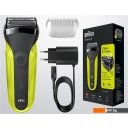 Электробритвы мужские Braun Series 3 300s (зеленый)