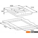 Варочные панели Weissgauff HGG 631 BG