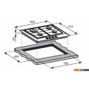 Варочные панели Weissgauff HGG 640 BG Nano Glass