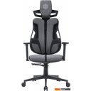 Офисные кресла и стулья CACTUS CS-CHR-DUO-GYBK (серый/черный)
