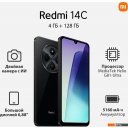 Мобильные телефоны Xiaomi Redmi 14C 4GB/128GB международная версия (полуночный черный)