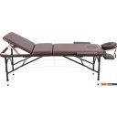 Массажеры и массажные кресла Atlas Sport складной Strong 70 см 3-с алюминиевый (коричневый)