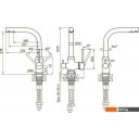 Смесители Paulmark Essen ES213011-DG (серый/графит)