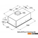 Вытяжки MAUNFELD Domina 60 (черный)