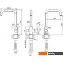 Смесители Paulmark Logas Lo213021-401TB (антрацит)