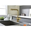 Смесители Paulmark Serpentine Se213222-BG (золото/брашированное золото) Смесители Paulmark Serpentine Se213222-BG (золото/брашированное золото)