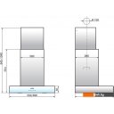 Вытяжки Elikor Агат 60Н-1000-Е4Д (нержавеющая сталь/белый)