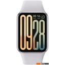 Умные часы и браслеты Xiaomi Smart Band 9 Pro M2401B1 (серебристый, с белым силиконовым ремешком, международная версия)