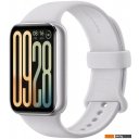 Умные часы и браслеты Xiaomi Smart Band 9 Pro M2401B1 (серебристый, с белым силиконовым ремешком, международная версия)