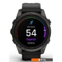 Умные часы и браслеты Garmin Epix Pro Gen 2 Sapphire 42 мм (карбоново-серый титан/черный)