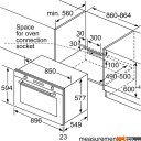 Духовые шкафы Bosch VGD553FB0 Духовые шкафы Bosch VGD553FB0