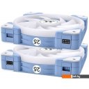 Системы охлаждения Thermaltake Swafan EX12 ARGB Hydrangea Blue TT Premium Edition 3-Fan Pack CL-F183-PL12BU-A