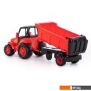 Игрушечный транспорт Полесье Чемпион трактор с полуприцепом 0445