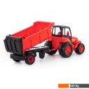 Игрушечный транспорт Полесье Чемпион трактор с полуприцепом 0445
