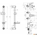 Смесители Rubineta Uno-10 + Uno-18 + Varianta – Delta 625025