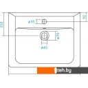 Умывальники Santek Тигода-55 55x47.5 [1.WH30.2.126]