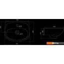 Умывальники Santek Анимо 39.5x31 (1WH110490)