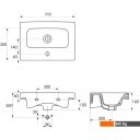 Умывальники Cersanit Moduo 50 Slim UM-MOD50SL/1
