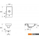 Умывальники Cersanit Moduo 40 UM-MOD40/1