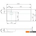 Умывальники Акватон Лондри 105 1A72833KLH01L