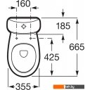 Унитазы Roca Victoria [342399000] (без сиденья)