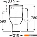Унитазы Roca Victoria [342399000] (без сиденья)