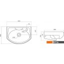 Умывальники Santek Азов-40 41x29 [1.WH11.0.254]
