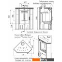 Дровяные камины, печи-камины, порталы Мета-Бел Ритм L АОТ-7.0